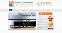Desktop Screenshot of lafixit.com